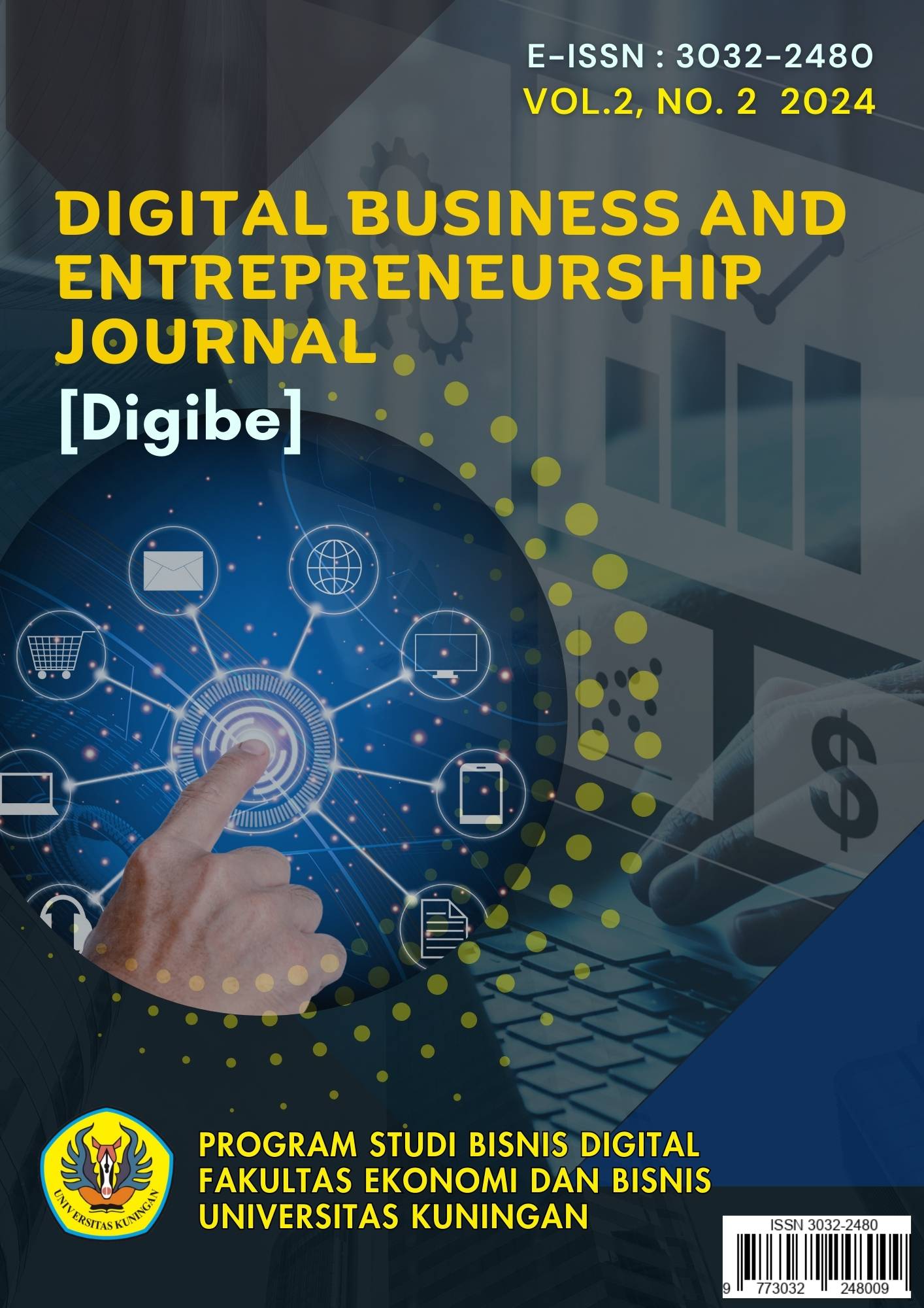 					View Vol. 2 No. 2 (2024): Digital Business and Entrepreneurship Journal
				